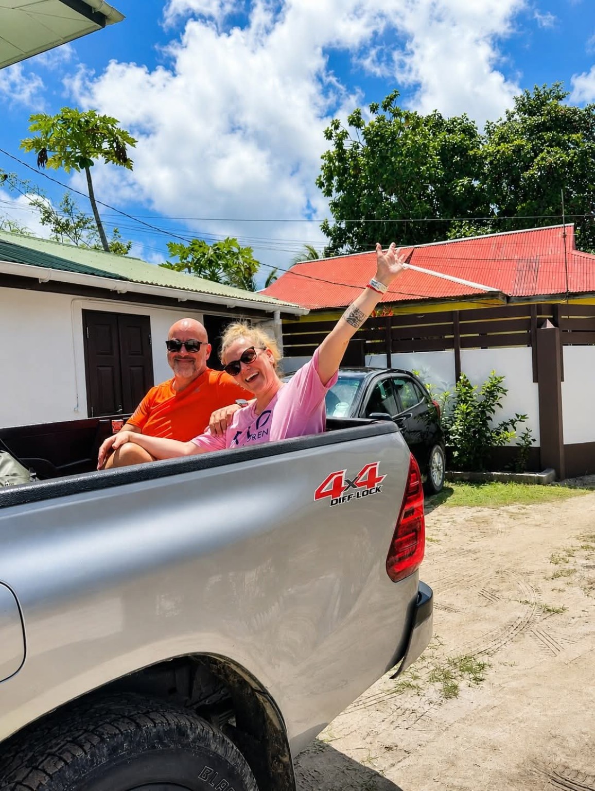 Guests enjoying their Curieuse trip